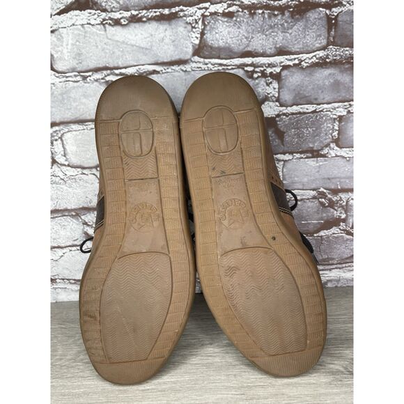 Mephisto Chestnut Brown Leather Steve Urban Sneaker Shoes Men’s Sz 10.5M US/44EU - Picture 6 of 16